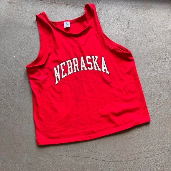 Red Nebraska Women's Tank Top - Picture 1 of 2